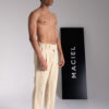 "LINEN" LOOSE TAILORED PANTS
